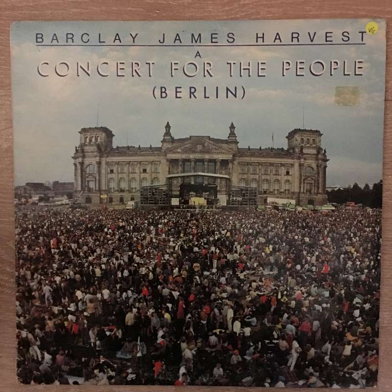 Barclay James Harvest  Berlin - A Concert For The People -  Vinyl LP Record - Opened  - Ver...
