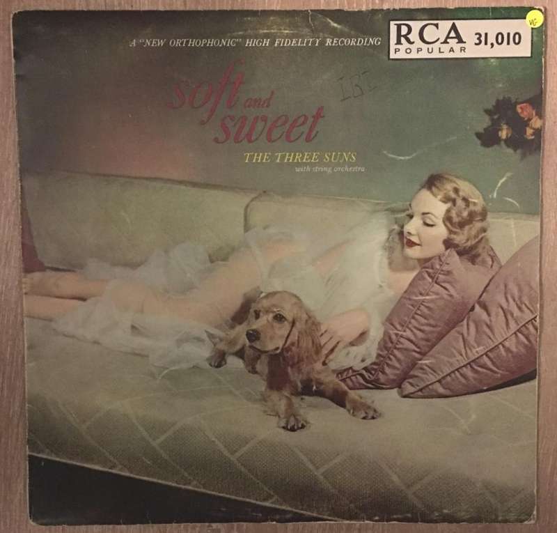 The Three Suns  Soft And Sweet - Vinyl LP Record - Opened  - Very-Good Quality (VG)