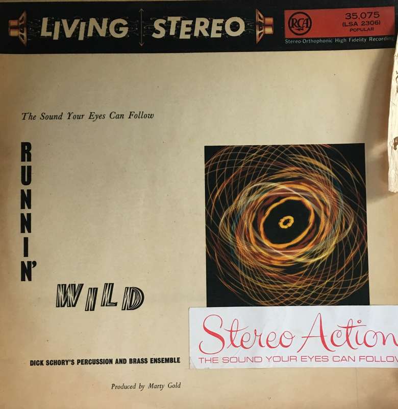 Dick Schory's Percussion And Brass Ensemble  Runnin' Wild - Vinyl LP Record - Opened  - Ver...