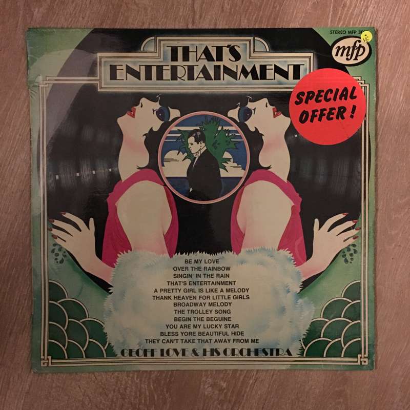 Geoff Love And His Orchestra- That's Entertainment - Vinyl LP Record - Opened  - Very-Good Qualit...