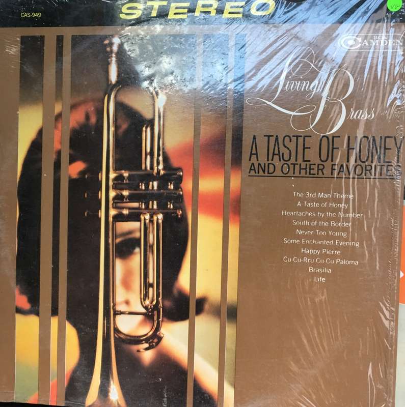 Living Brass  - A Taste of Honey and Other Favourites - Vinyl LP Record - Opened  - Very-Good Qua...