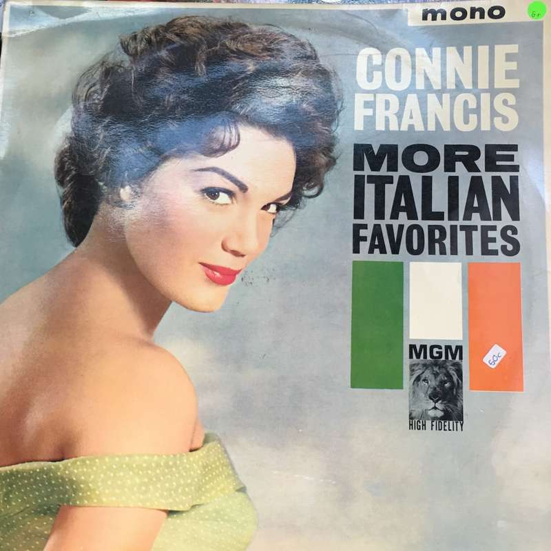 Connie Francis - More Italian Favourites - Vinyl LP Record - Opened  - Good Quality (G)