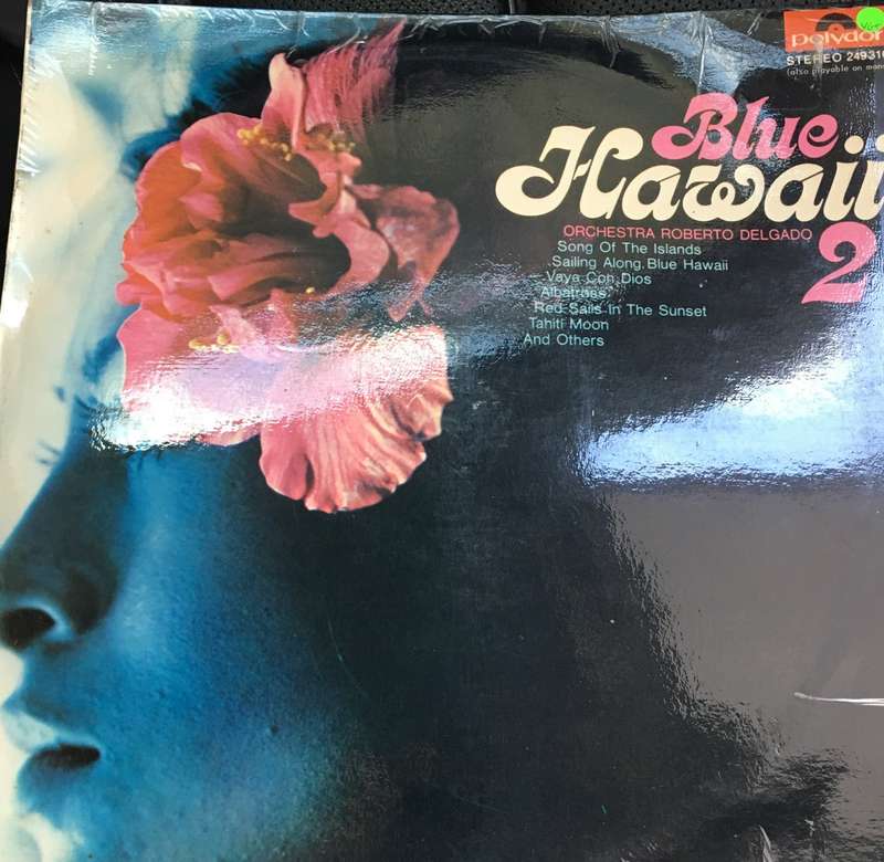 Roberto Delgado - Blue Hawaii 2 - Vinyl LP Record - Opened  - Very-Good+ Quality (VG+)