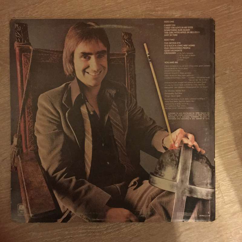 Chris De Burgh - Crusader - Vinyl LP Record - Opened  - Very-Good Quality (VG)