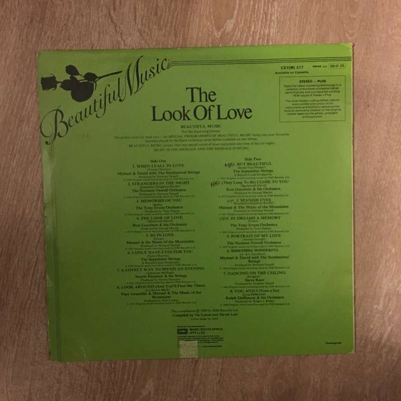 The Look Of Love - Original Artists - Vinyl LP Record - Opened  - Very-Good Quality (VG)