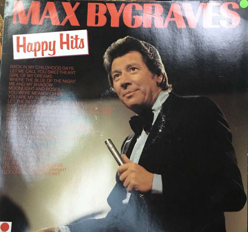 Max Bygraves - Happy Hits  - Vinyl LP Record - Opened  - Very-Good+ Quality (VG+)