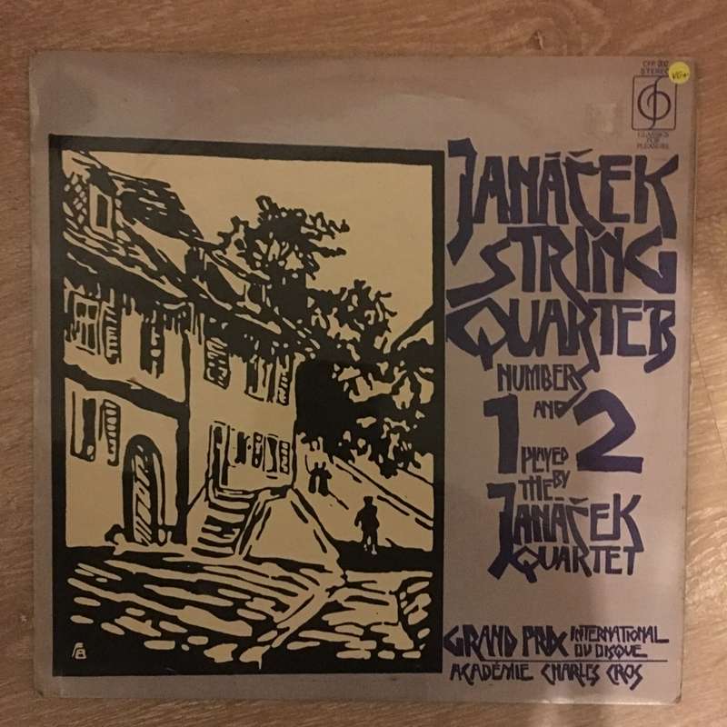 Janáček , The Janáček Quartet  String Quartets Numbers 1 And 2  - Vinyl LP Record - ...