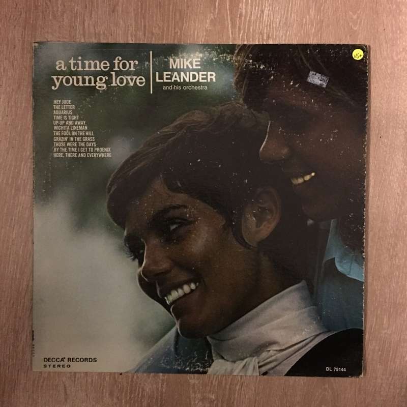 Mike Leander And His Orchestra  A Time For Young Love - Vinyl LP Record - Opened  - Very-Go...