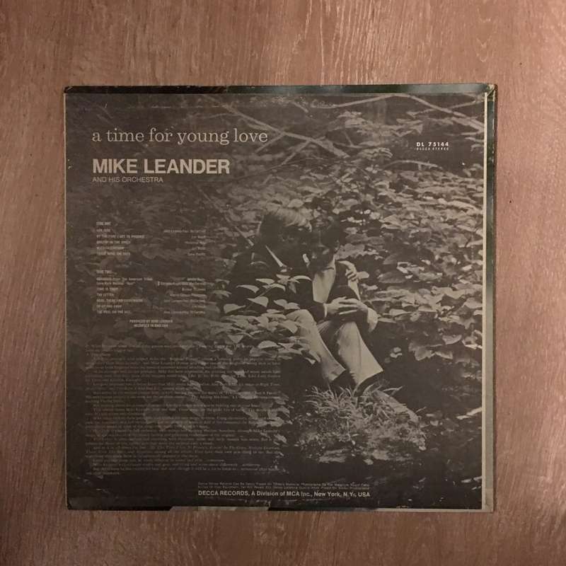 Mike Leander And His Orchestra  A Time For Young Love - Vinyl LP Record - Opened  - Very-Go...
