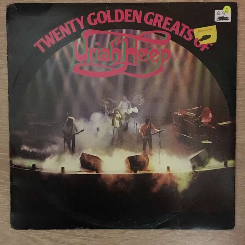 Uriah Heep - Twenty Golden Greats -  Vinyl LP Record - Opened  - Very-Good Quality (VG)