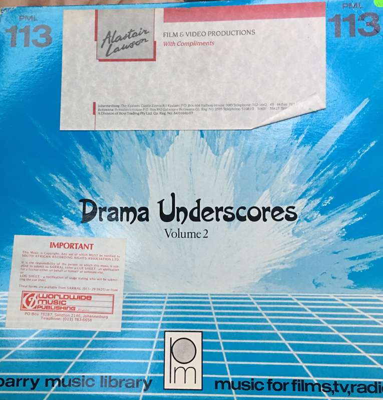 Alastair Lawson Films - Drama Underscores - Vol 2  - Vinyl LP Record - Opened  - Very-Good+ Quali...
