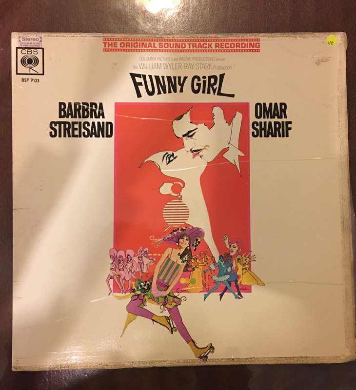 Funny Girl - Original Soundtrack Recording - Barbra Streisand - Vinyl LP Record - Very-Good Quali...