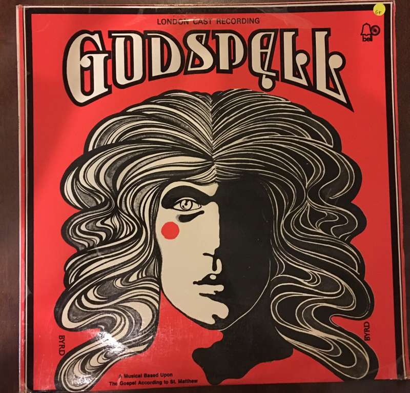 Godspell - London Cast Recording - Vinyl LP Record - Good+ Quality (G+)