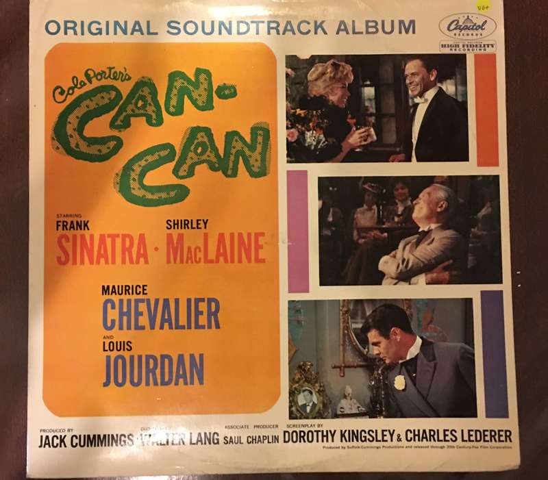 Cole Porter's Can Can - Original Soundtrack Album - Vinyl LP Record - Opened  - Very-Good+ Qualit...