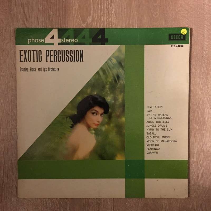 Stanley Black And His Orchestra  Exotic Percussion - Vinyl LP Record - Opened  - Very-Good ...
