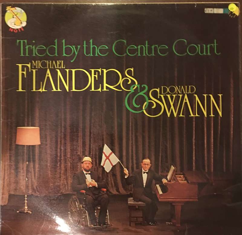 Flanders and Swann - Tried by the Centre Court - Vinyl LP Record - Opened  - Very-Good Quality (VG)