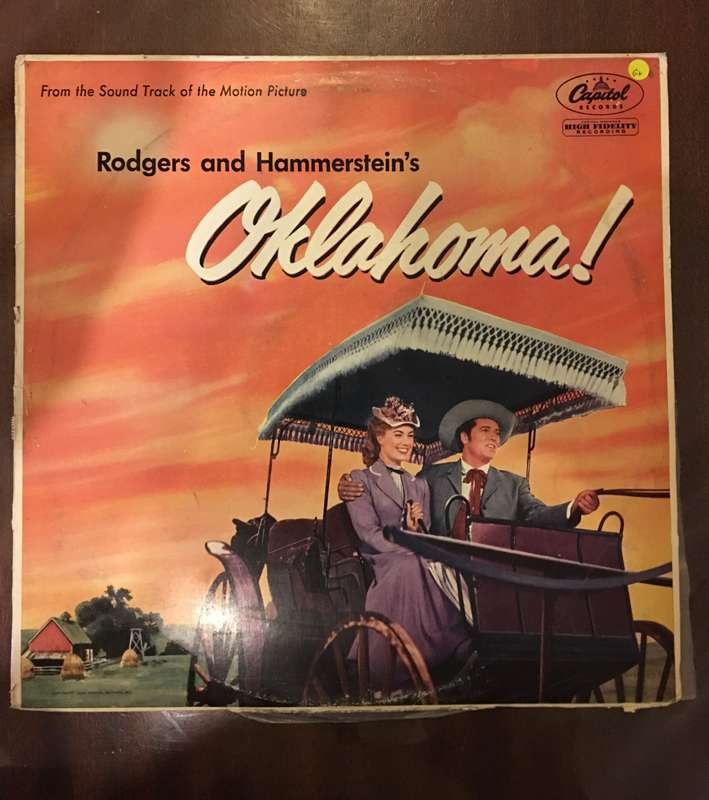 Rodgers and Hammerstein's Oklahoma - Vinyl LP Record - Opened  - Good+ Quality (G+)