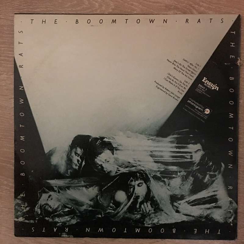 The Boomtown Rats  The Boomtown Rats - Vinyl LP Record - Opened  - Very-Good+ Quality (VG+)
