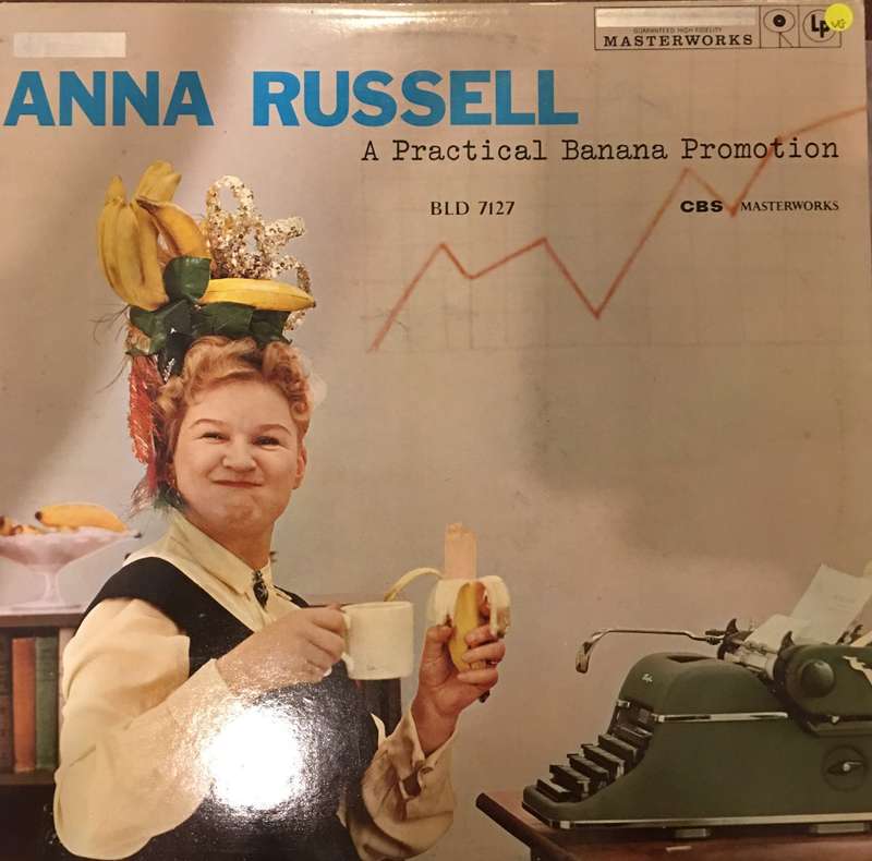 Anna Russel - A Practical Banana Promotion - Vinyl LP Record - Opened  - Very-Good Quality (VG)