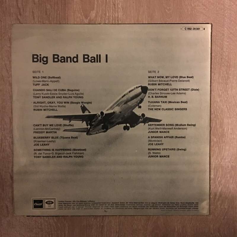 Big Band Ball 1 - Vinyl LP Record - Opened  - Very-Good Quality (VG)