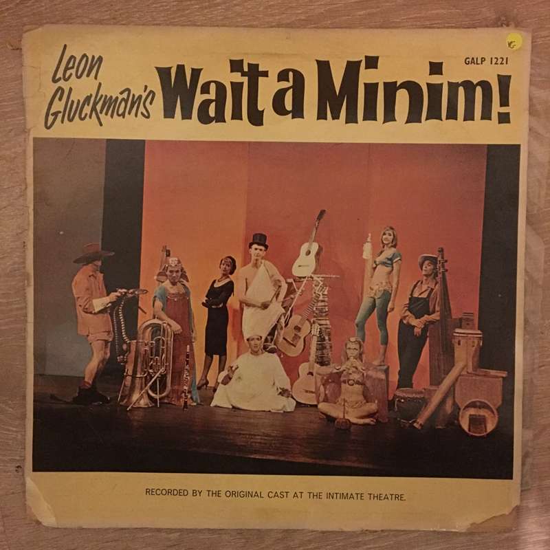Leon Gluckman - Wait A Minim - Rare Original Cast Recording at Intimate Theatre - Vinyl LP Record...