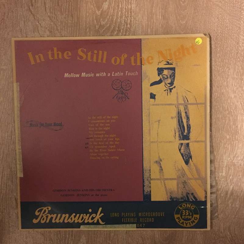Gordon Jenkins And His Orchestra  In The Still Of The Night (Mellow Music With A Latin Touc...