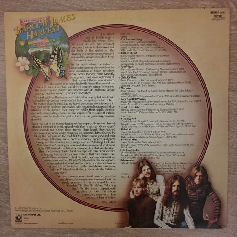 Barclay James Harvest  The Best Of Barclay James Harvest (UK) -  Vinyl LP Record - Very-Goo...