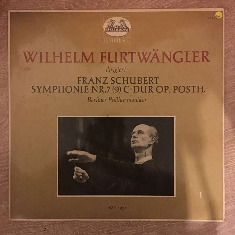 Wilhelm Furtwängler Conducting The Berlin Philharmonic Orchestra - Schubert  Symphony No. ...