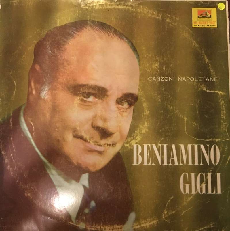 Beniamino Gigli  Canzoni Napoletane - Vinyl LP Record - Opened  - Good+ Quality (G+)