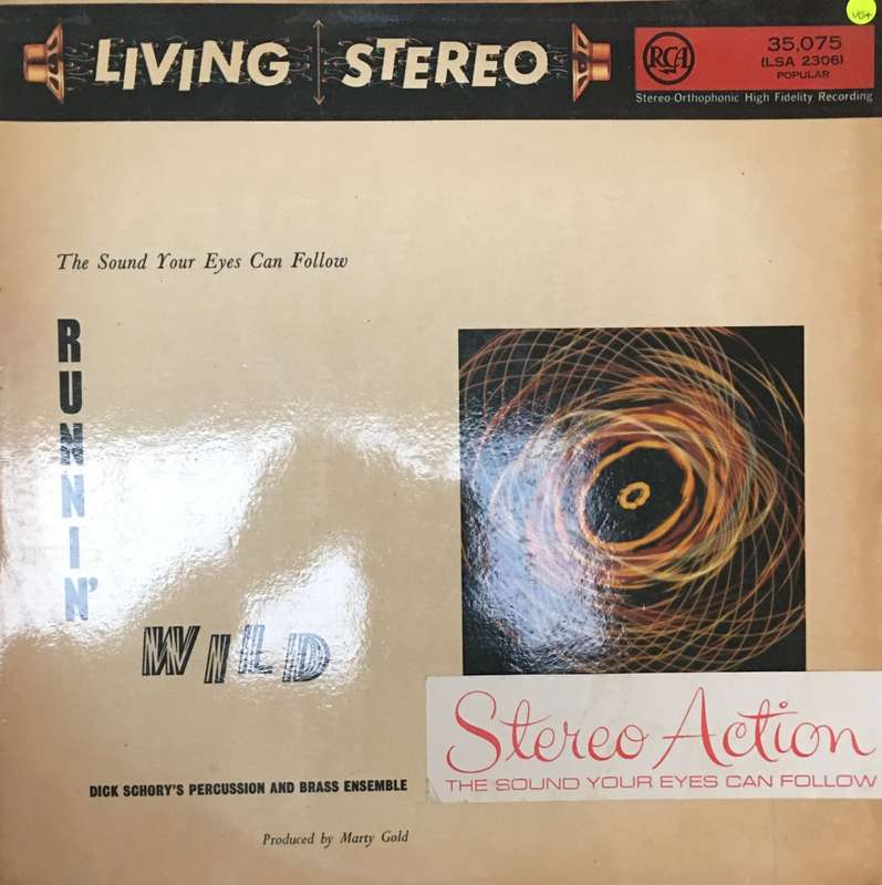 Dick Schory's Percussion And Brass Ensemble  Runnin' Wild  - Vinyl LP Record - Opened  - Ve...