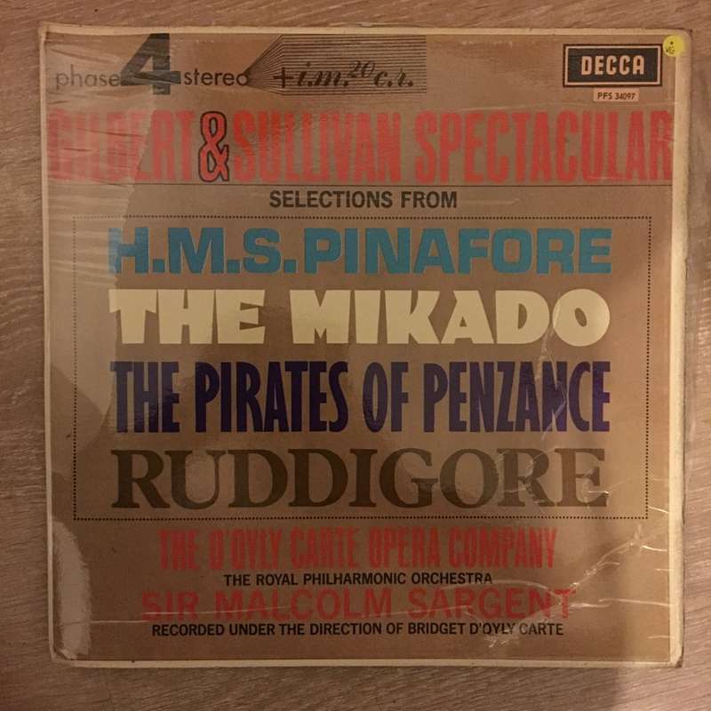 Gilbert & Sullivan - The D'Oyly Carte Opera Company, The Royal Philharmonic Orchestra, Sir Malcol...
