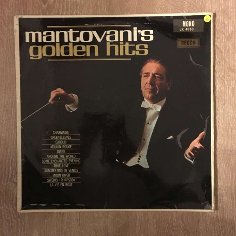 Mantovani's Golden Hits  - Vinyl LP Record - Opened  - Very-Good+ Quality (VG+)