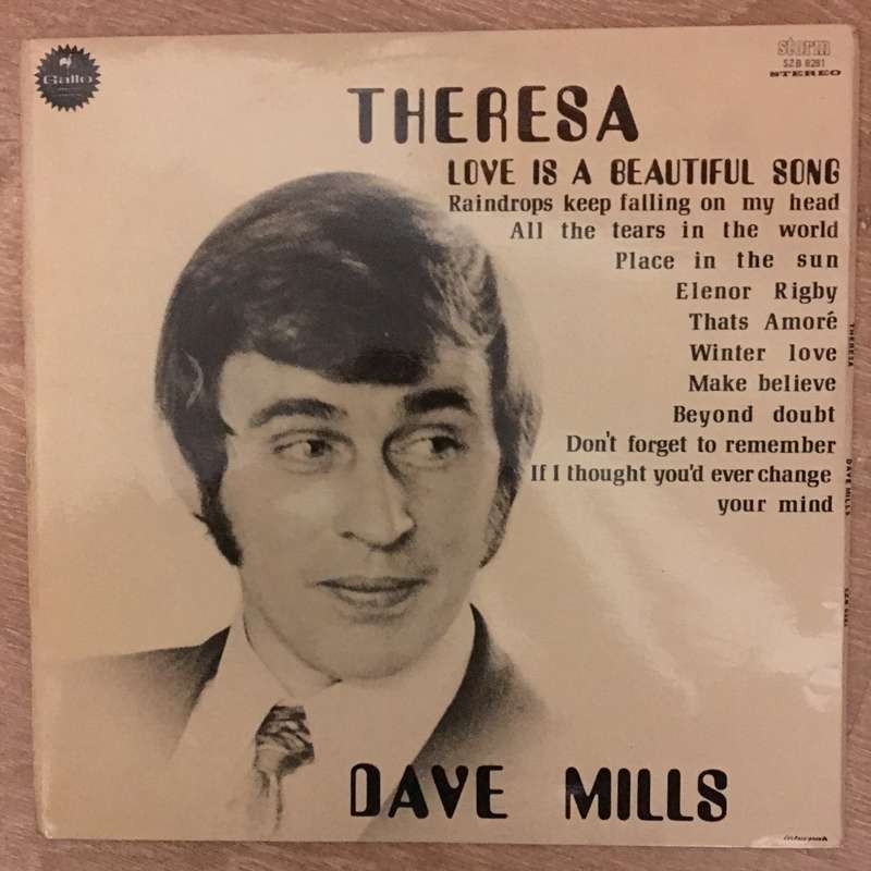 Dave Mills - Love Is a Beautiful Song - Vinyl LP Record - Opened  - Very-Good Quality (VG)
