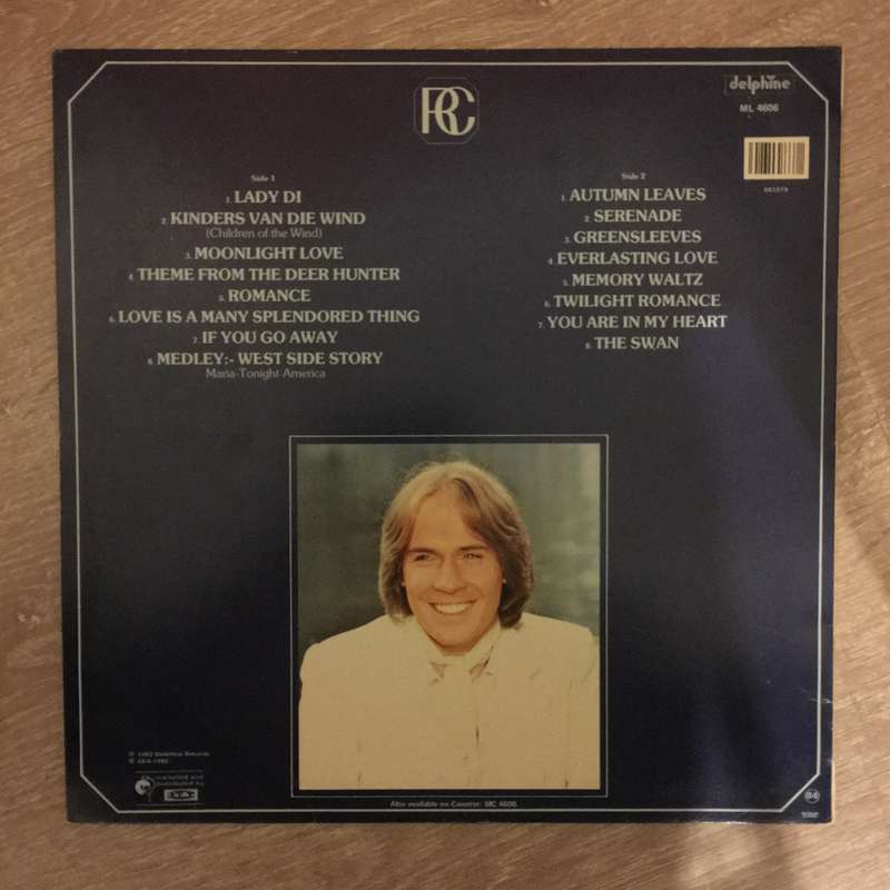 Richard Clayderman - Romance - Vinyl LP Record - Opened  - Very-Good Quality (VG)
