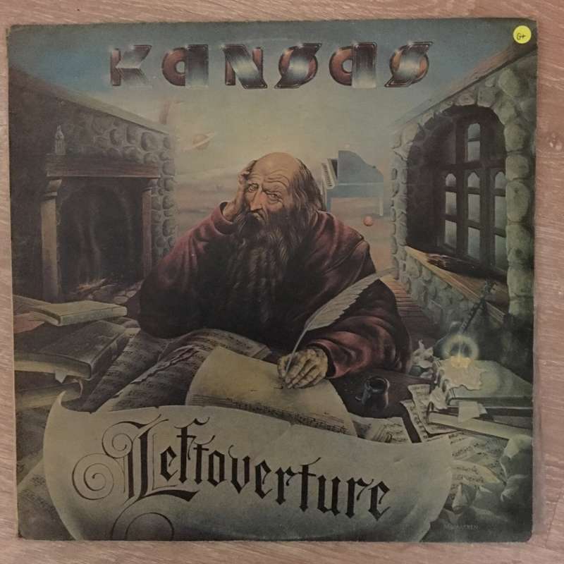 Kansas - Leftoverture  Vinyl LP Record - Opened  - Good+ Quality (G+)