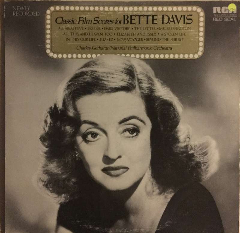 Classic Film Scores for Bette Davis - Vinyl LP Record - Opened  - Very-Good+ Quality (VG+)