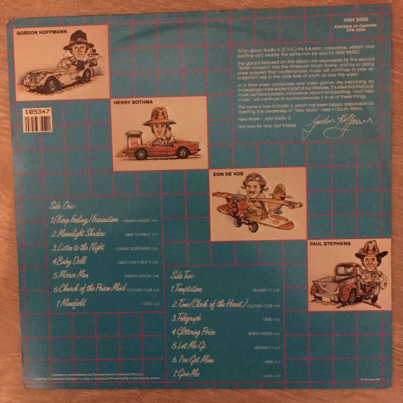 Radio 5 - New Music Now - Original Artists -  Vinyl LP Record - Opened  - Very-Good- Quality (VG-)