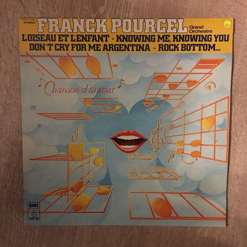 Franck Pourcel Grand Orchestre  Chanson D'Amoury - Vinyl LP Record - Opened  - Very-Good+ Q...