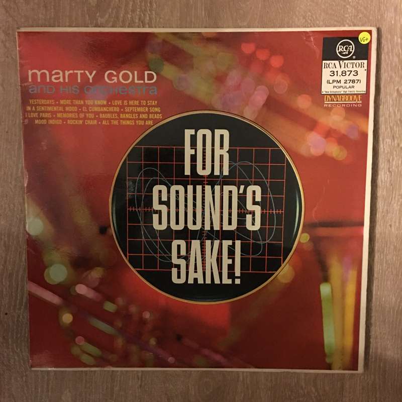 Marty Gold And His Orchestra  For Sound's Sake! - Vinyl LP Record - Opened  - Very-Good+ Qu...