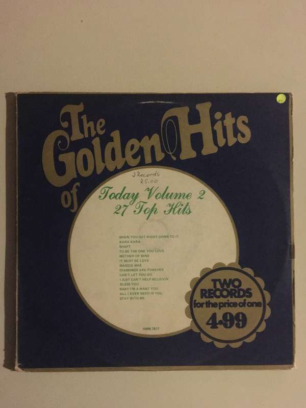 The Golden Hits of Today - 27 Top Hits - Vinyl LP Record - Opened  - Very-Good Quality (VG)