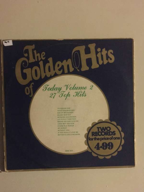 The Golden Hits of Today - 27 Top Hits - Vinyl LP Record - Opened  - Very-Good Quality (VG)