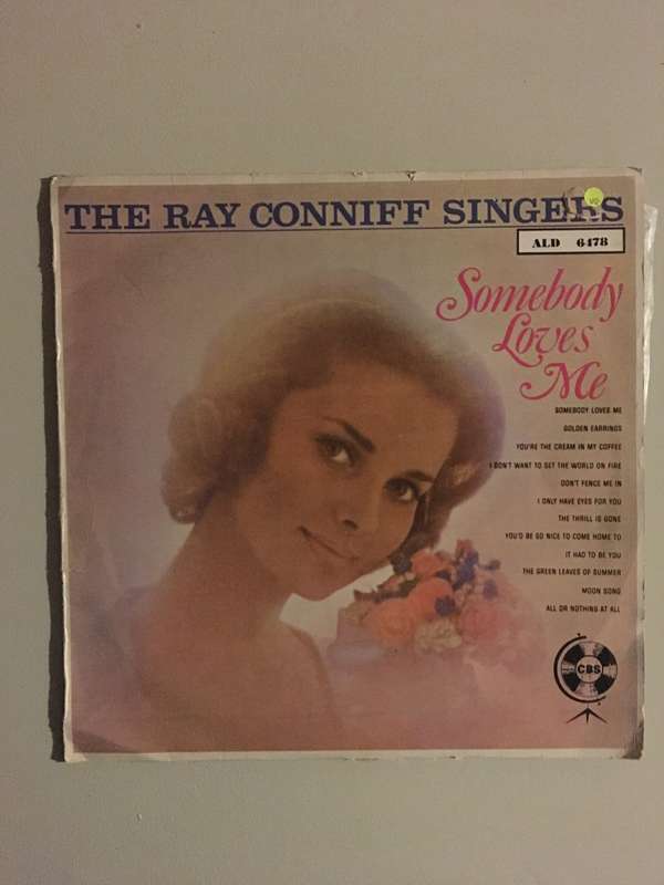 The Ray Conniff Singers - Somebody Loves Me - Vinyl LP Record - Opened  - Very-Good Quality (VG)