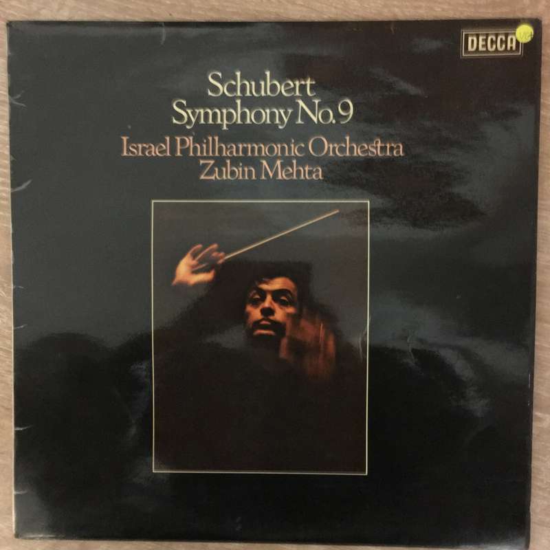 Schubert, Israel Philharmonic Orchestra, Zubin Mehta  Symphony No.9 - Vinyl LP Record - Ver...