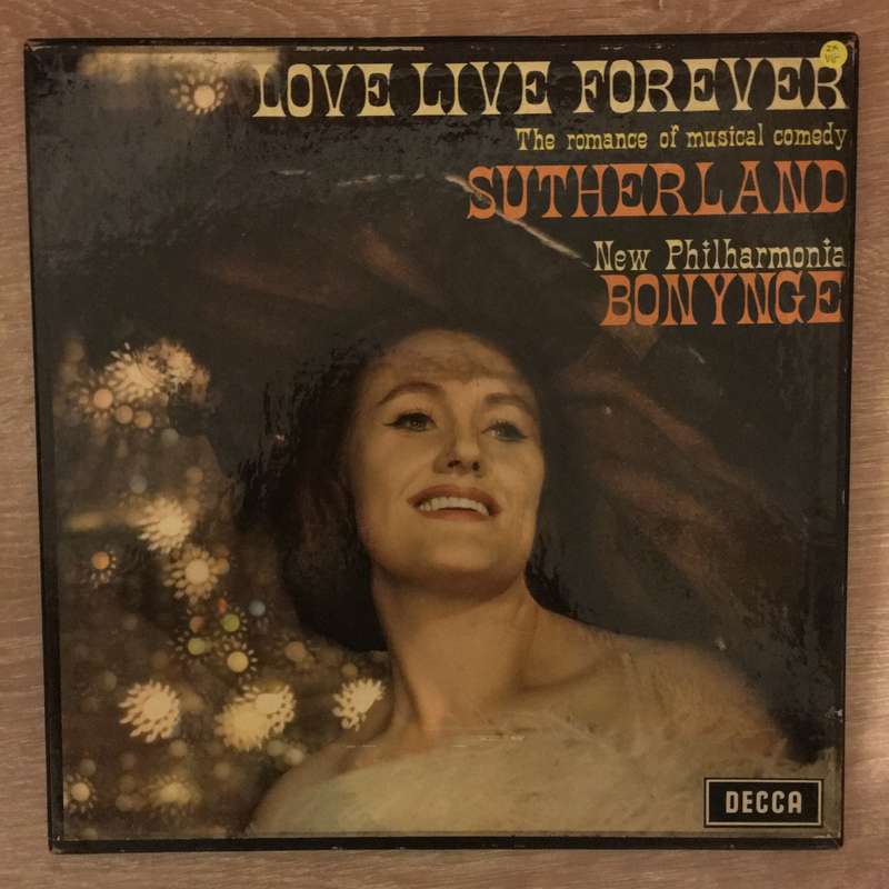 Joan Sutherland  Love Live Forever - Double Vinyl LP Record Box Set - Opened  - Very-Good Q...