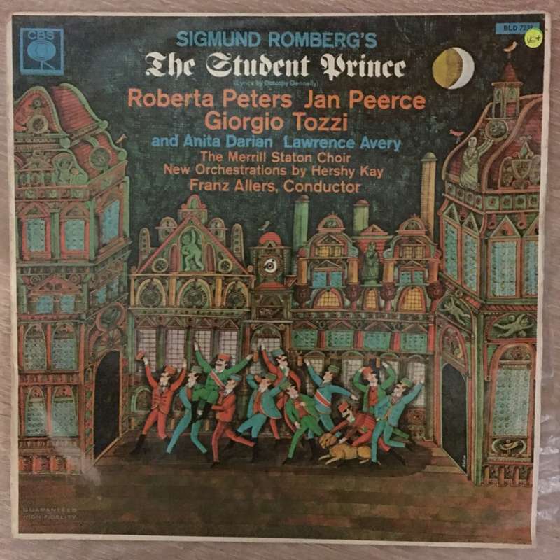 The Student Prince - Sigmund Romberg, Roberta Peters, Jan Peerce, Giorgio Tozzi, Anita Darian, La...