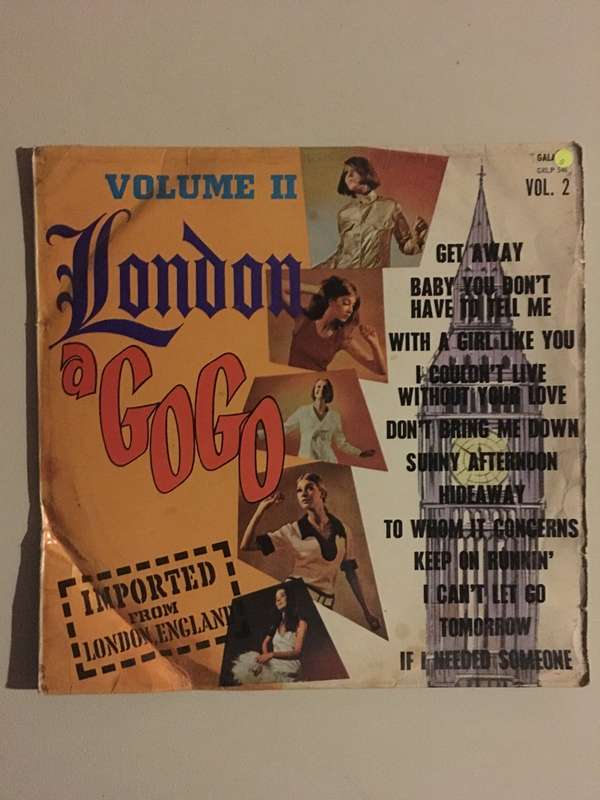 London a Gogo  - Vol II - Vinyl LP Record - Opened  - Good Quality (G)