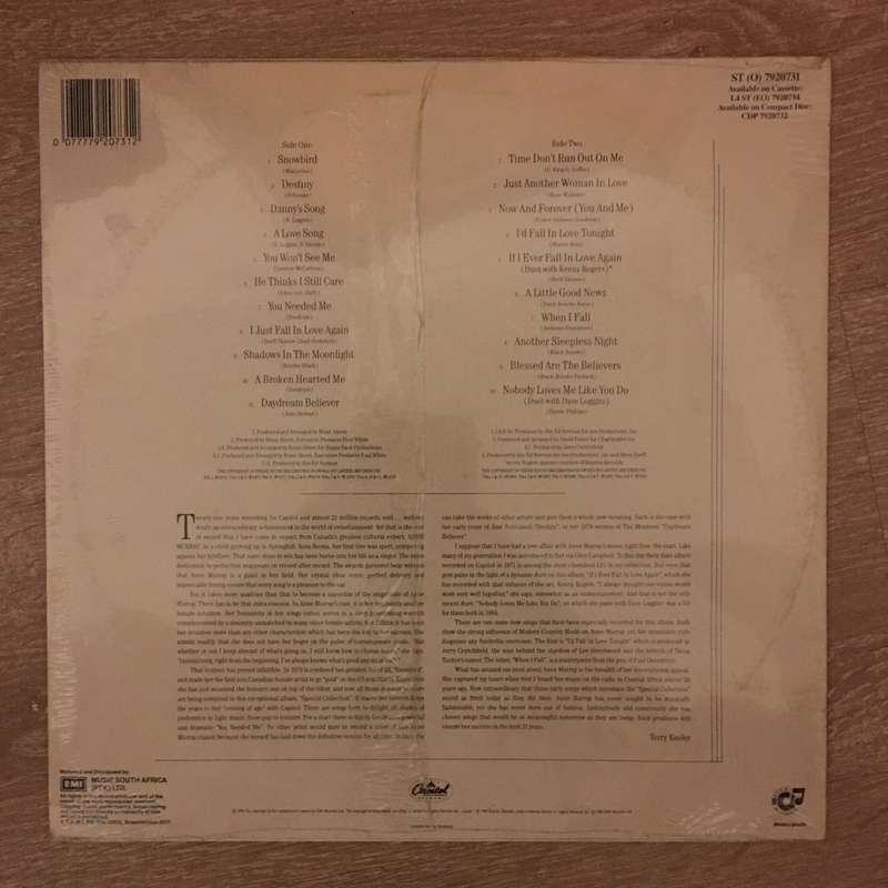 Anne Murray - Special Collection - Vinyl LP Record - Sealed