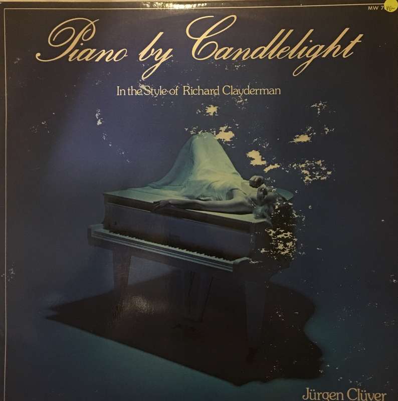 Jurgen Cluver - Piano by Candlelight - Vinyl LP Record - Opened  - Good Quality (G)