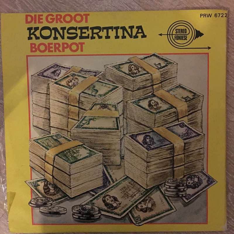 Die Groot Konsertina Boerpot - Vinyl LP Record - Opened  - Very-Good Quality (VG)