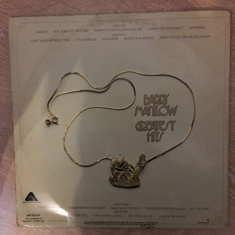 Barry Manilow -  Greatest Hits - Vinyl LP Record - Very-Good Quality (VG)